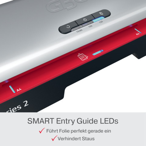 Plastificatrice a caldo GBC 250 A4 per pouches da 75 a 125 µm - 4410070EU